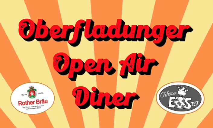 Werbung im Retro-Look an Fladungen Classics